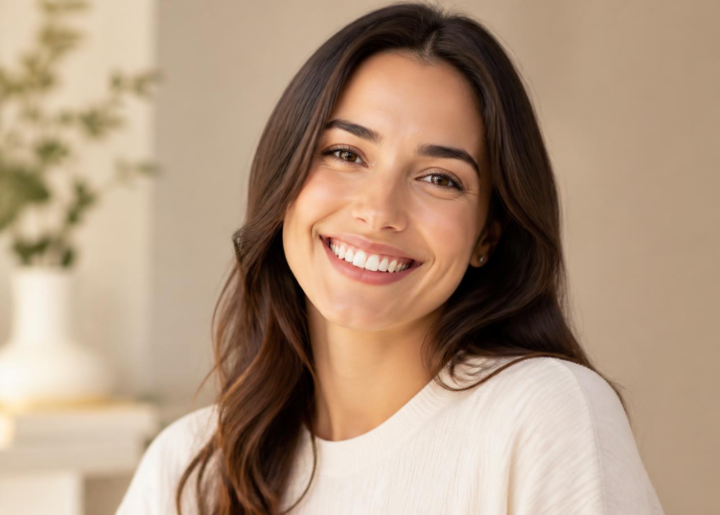 Smiling patient after treatment at Dandenong Dental Care